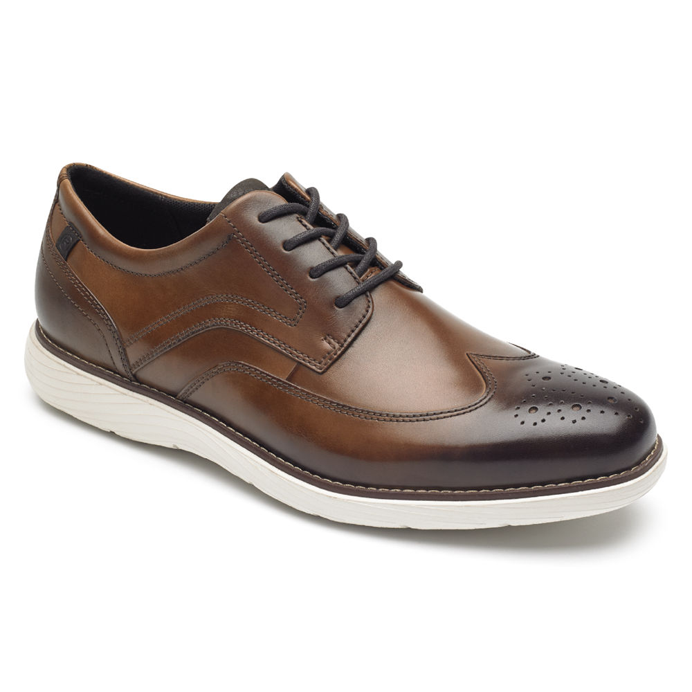 Rockport Oxfords Herre Brune - Garett Wingtip - JBHA68521